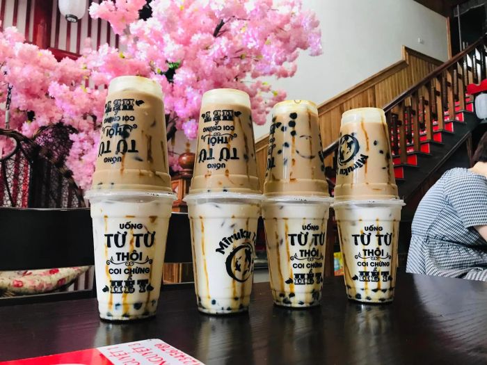Không gian Nhật Bản thu nhỏ tại Miruku Tea - điểm check-in lý tưởng