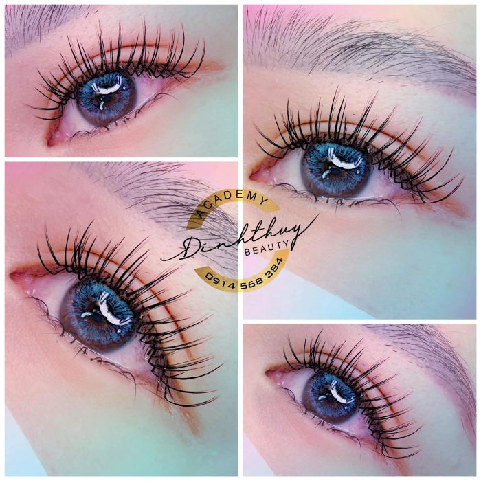 Không gian học tập hiện đại tại Đinh Thủy Lash Academy
