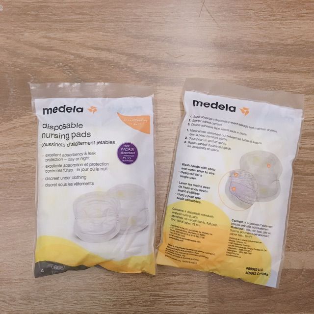 Hình ảnh minh họa miếng lót thấm sữa Medela