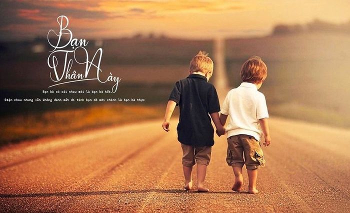 Hình ảnh minh họa về tình bạn chân thành (Nguồn: Internet)