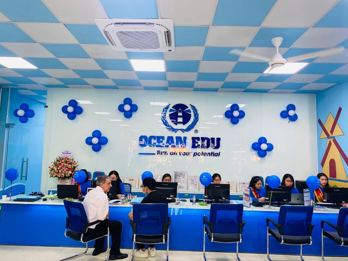 Không gian học tập hiện đại tại Ocean Edu
