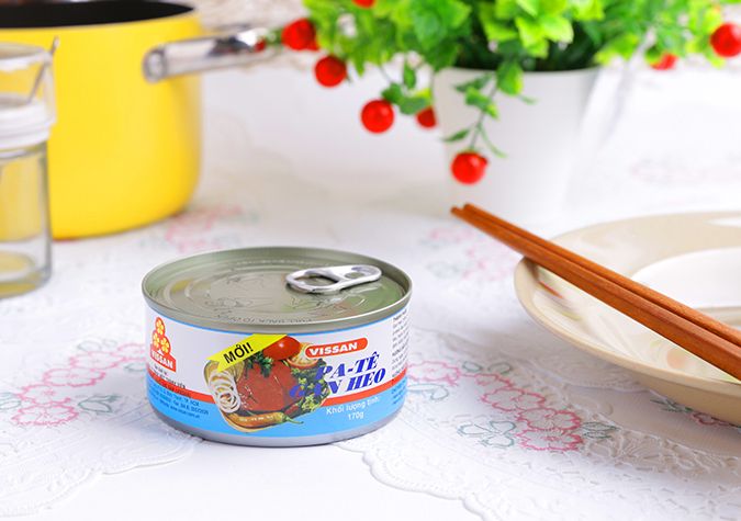 Pate Thịt Heo Vissan - Minh họa đa dạng cách dùng