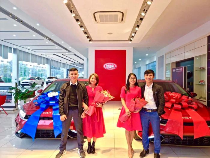 Không gian trưng bày hiện đại tại KIA Hà Tĩnh