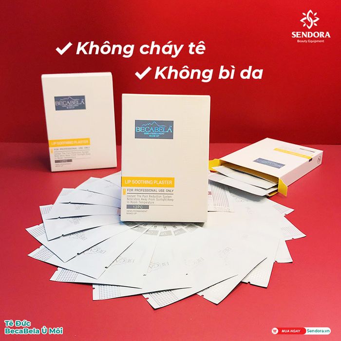 Hình ảnh tê miếng ủ môi Becabela 1