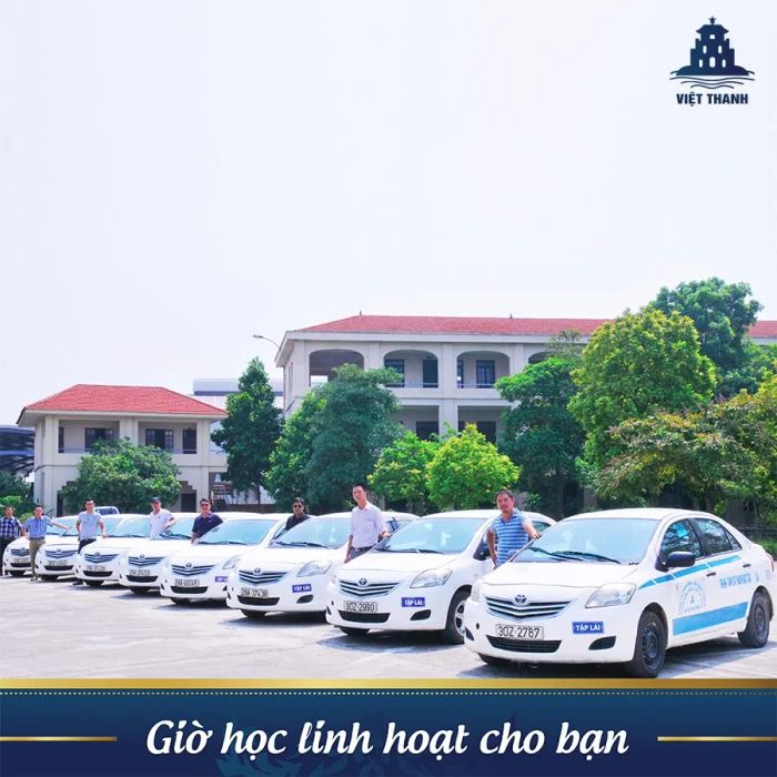 Hình ảnh lớp học thực hành tại Trung Tâm Việt Thanh