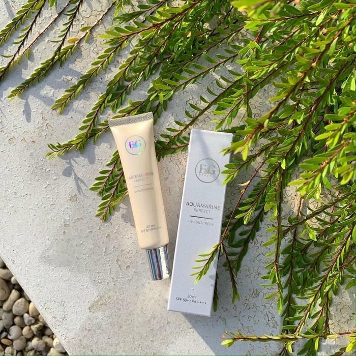 Kem chống nắng E&G Beauty Aquamarine Perfect UV Sunscreen ảnh 2