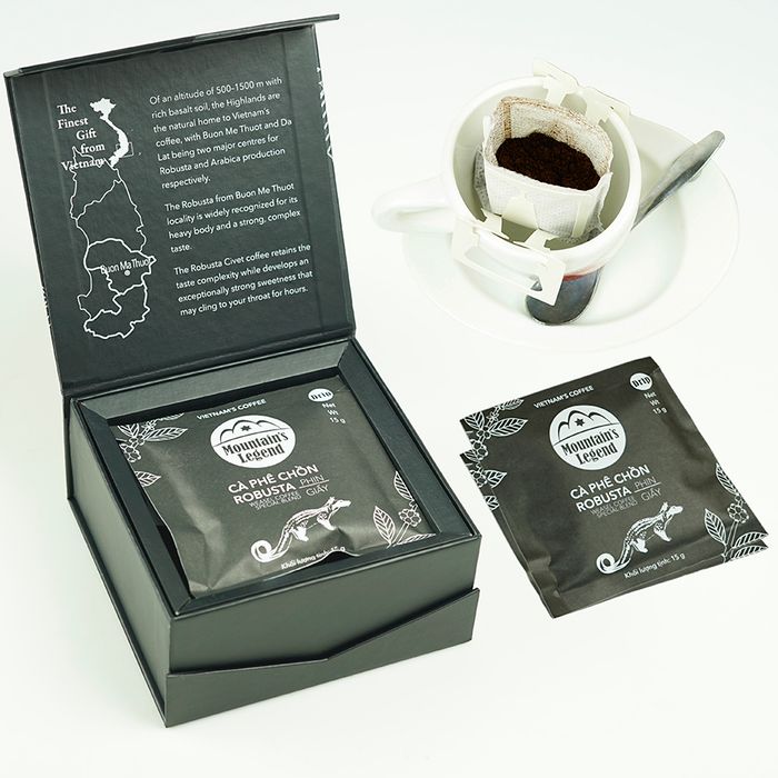Cà phê chồn túi lọc Robusta - Hình ảnh 1