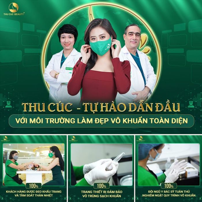Không gian sang trọng đạt chuẩn quốc tế tại Thu Cúc Clinics