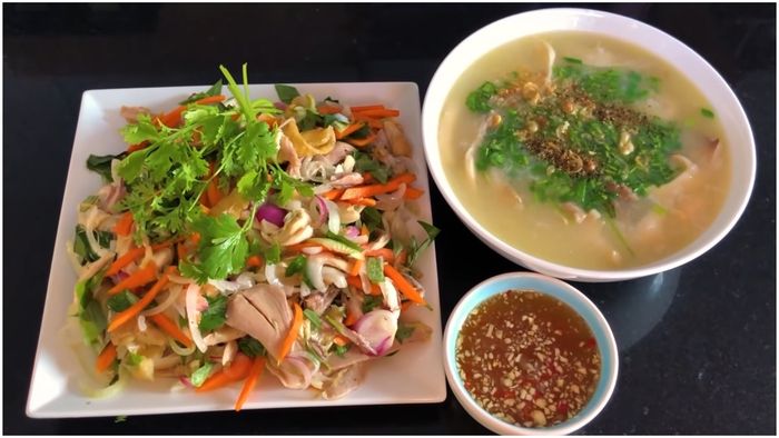 Gỏi gà; gỏi tôm thịt ảnh 1