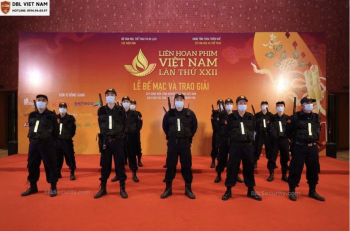 Hình ảnh đội ngũ vệ sĩ chuyên nghiệp Đại Bảo Long