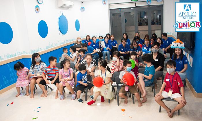 Hình ảnh lớp học sáng tạo tại Apollo English Junior