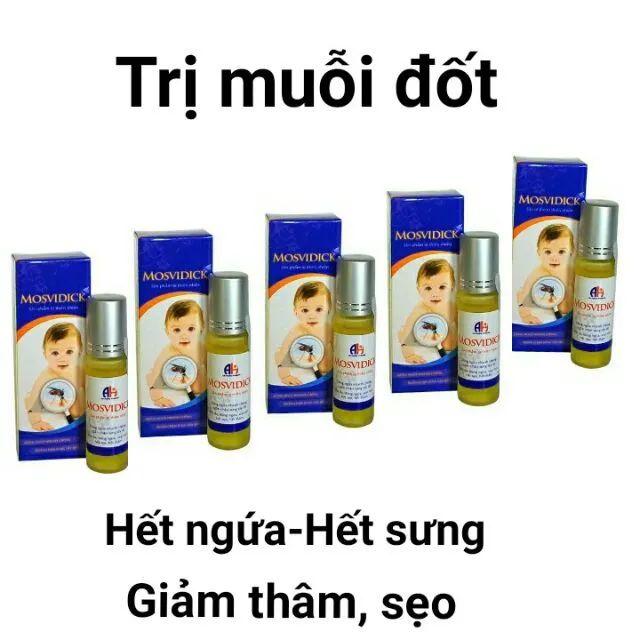 Hình ảnh chân thực lăn bôi Mosvidick Plus