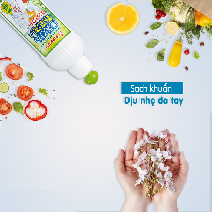 Hình ảnh chân thực Nước Rửa Bình & Rau Quả Đậm Đặc ChuChuBaby