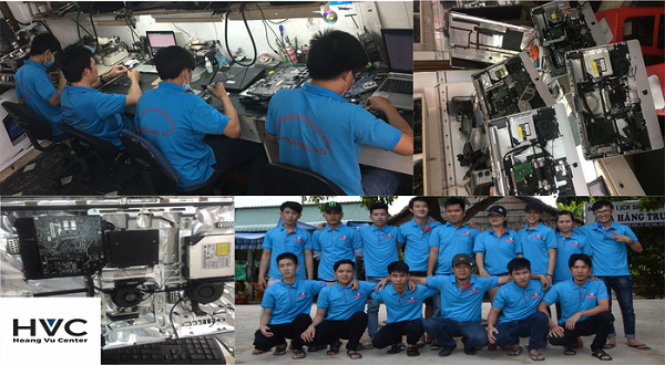 Hình ảnh không gian làm việc đạt chuẩn Apple tại HOÀNG VŨ CENTER