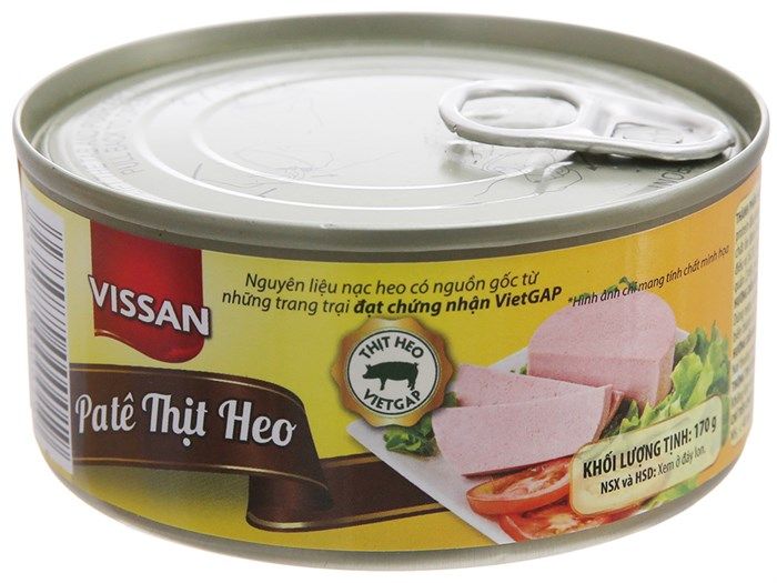 Pate Thịt Heo Vissan - Hình ảnh sản phẩm chất lượng