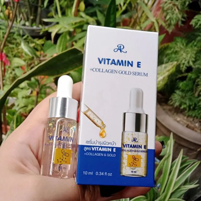 Serum Vitamin E Nâng Cơ Collagen Gold Thái Lan - Hình ảnh 2