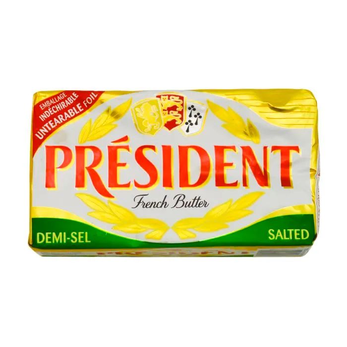 Hình ảnh bơ mặn Président - Vàng óng cao cấp