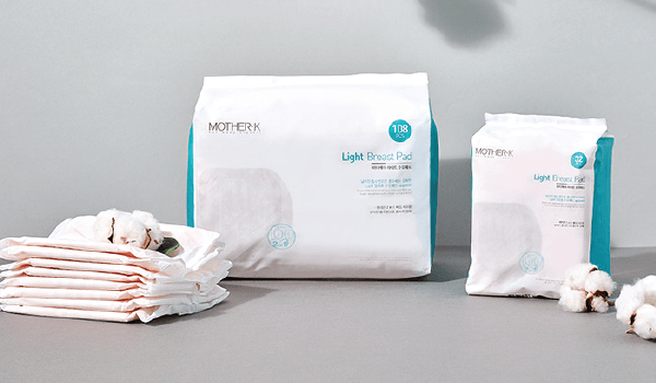 Hình ảnh thực tế miếng lót thấm sữa Mother-K