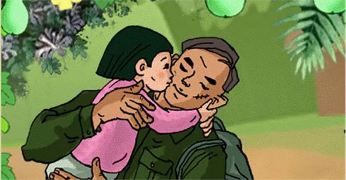 Tác phẩm minh họa số 1 - Bức tranh kể chuyện đầy cảm xúc