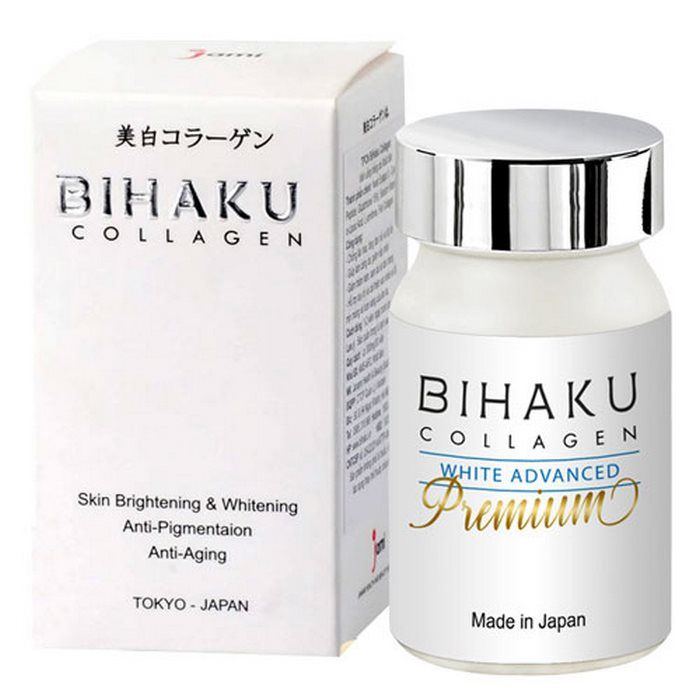 Bihaku Collagen White Advanced Premium - Viên uống trắng da thế hệ mới Nhật Bản (Hình ảnh minh họa 1)