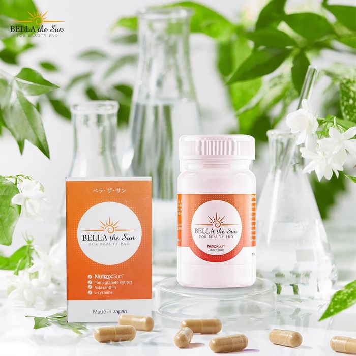 Hình ảnh thực tế Viên Uống Bella The Sun For Beauty Pro - Vũ khí chống nắng thế hệ mới