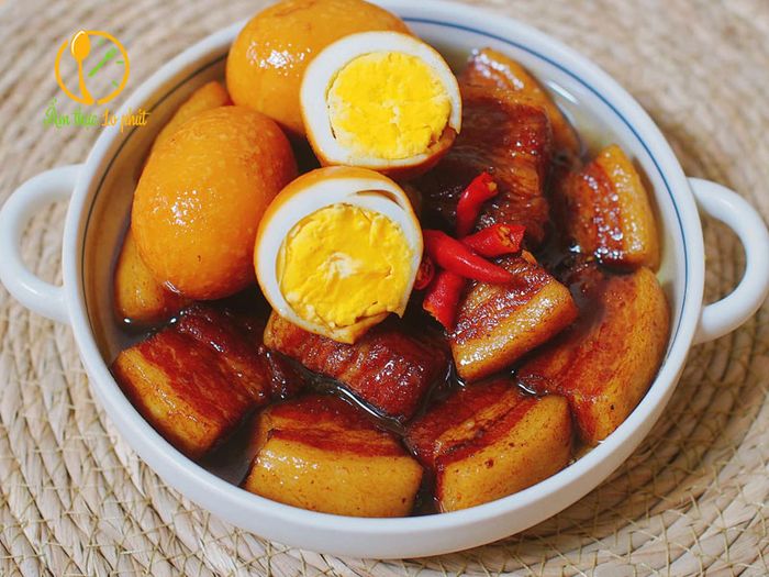 Thịt kho rệu ảnh 2