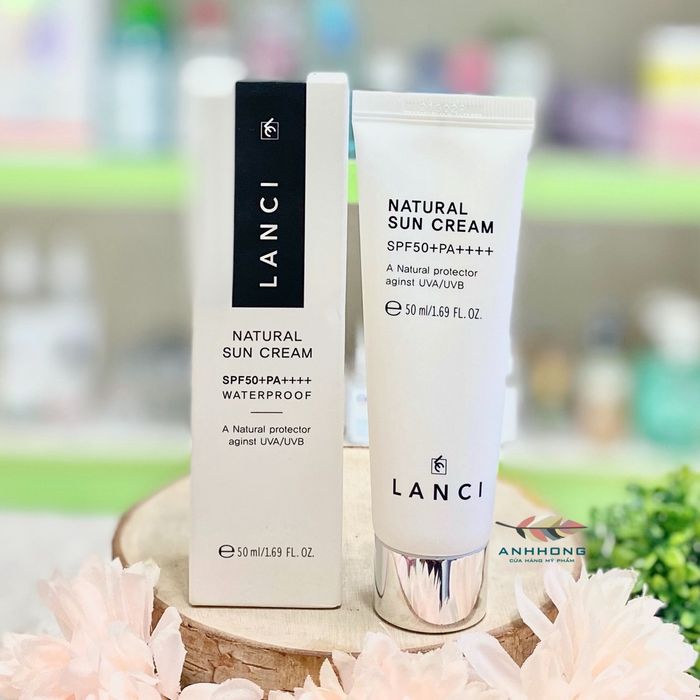 Kem Chống Nắng Lanci Natural Sun Cream SPF50+ PA++++ ảnh 2