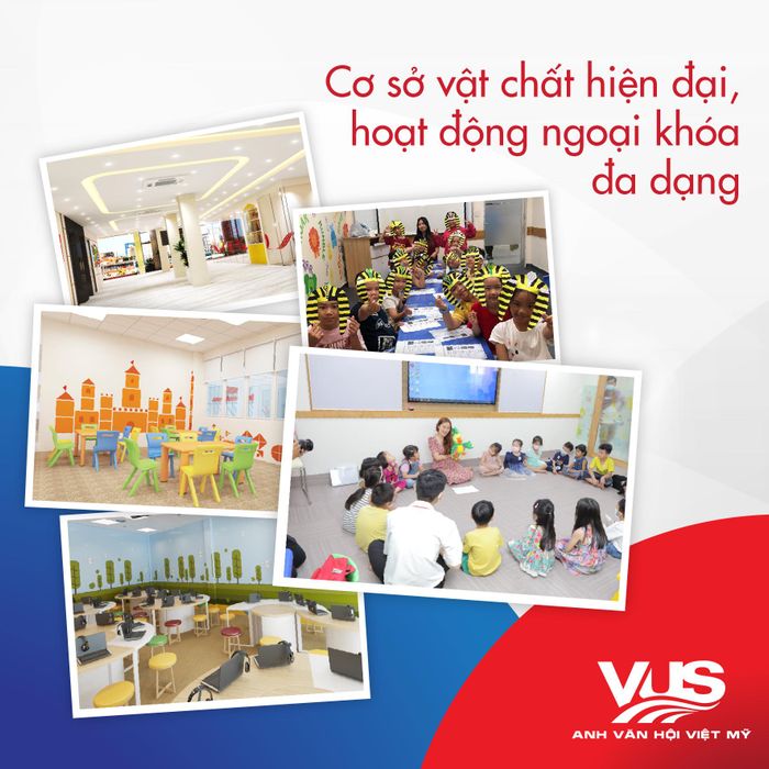Hình ảnh lớp học tại Anh ngữ VUS - Hội Việt Mỹ