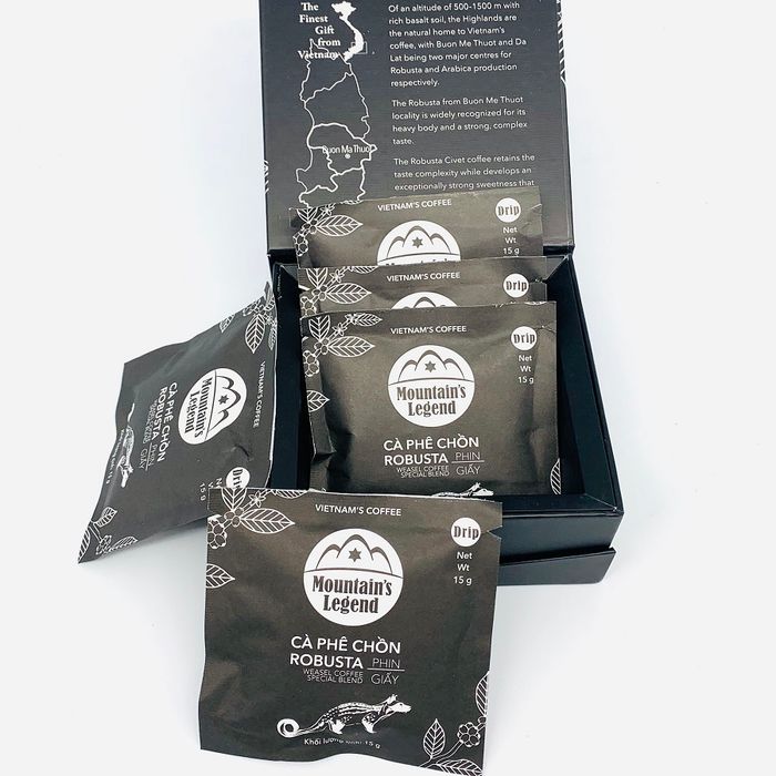 Cà phê chồn túi lọc Robusta - Hình ảnh 2