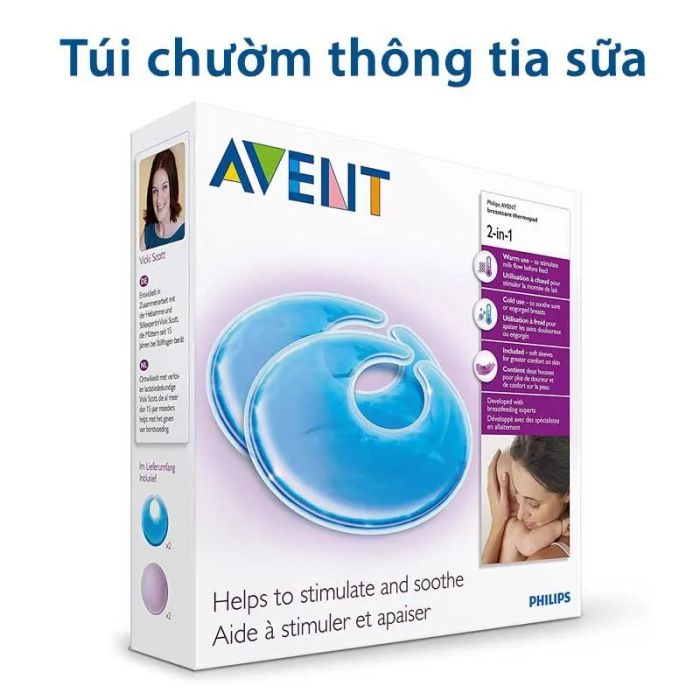 Hình ảnh thực tế túi chườm Philips AVENT