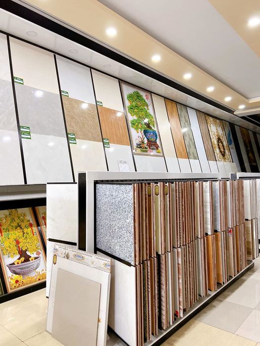 Không gian trưng bày chuyên nghiệp tại VLXD & TTNT Tài Cà Mau