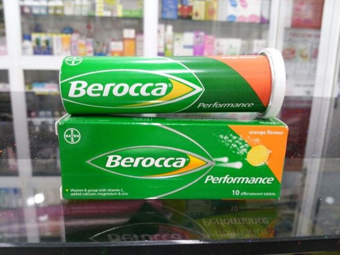Hình ảnh bao bì Berocca Performance - Viên sủi bổ sung dinh dưỡng toàn diện