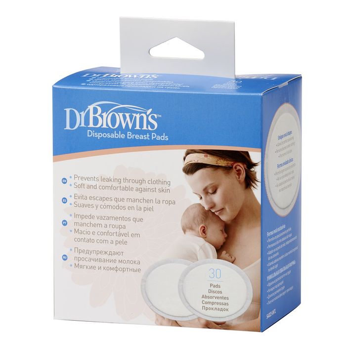 Hình ảnh chi tiết miếng lót thấm sữa Dr Brown's phiên bản 2