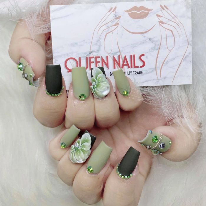 Không gian sang trọng tại Queen Nails
