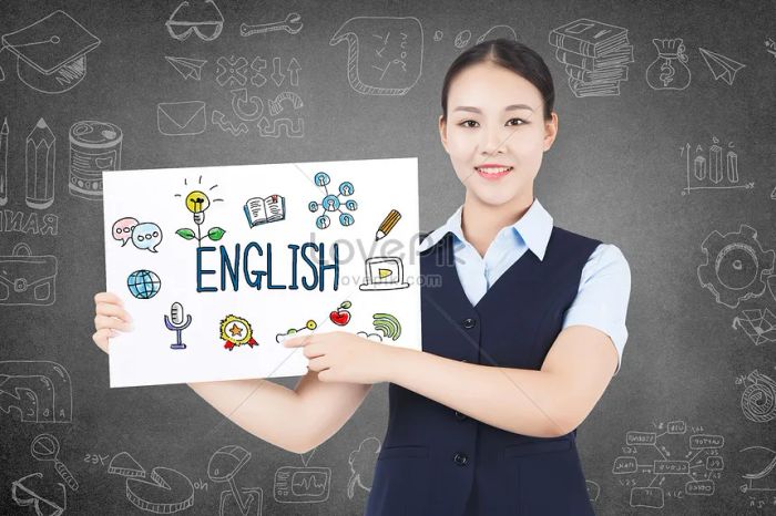 Hình ảnh truyền cảm hứng về nghề giáo viên tiếng Anh (Nguồn: Internet)