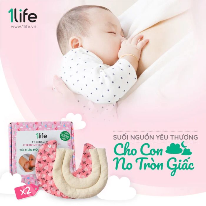 Hình ảnh túi chườm thảo mộc 1LIFE