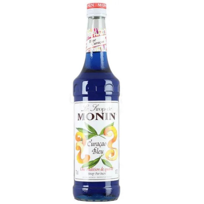 Siro Monin Blue Curaçao - Kiệt tác màu xanh biển cả