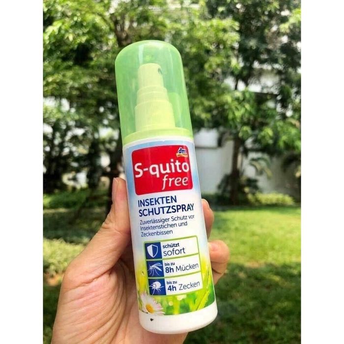 Hình ảnh minh họa Xịt chống muỗi S-quito Free (ảnh 2)