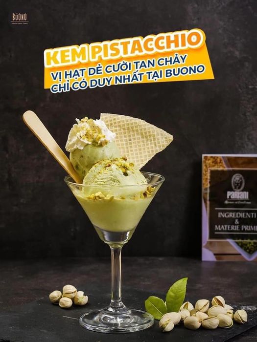 Buono Gelato - Nghệ thuật kem Ý đích thực