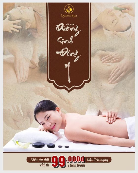Hình ảnh không gian sang trọng tại Queen Spa XVIII