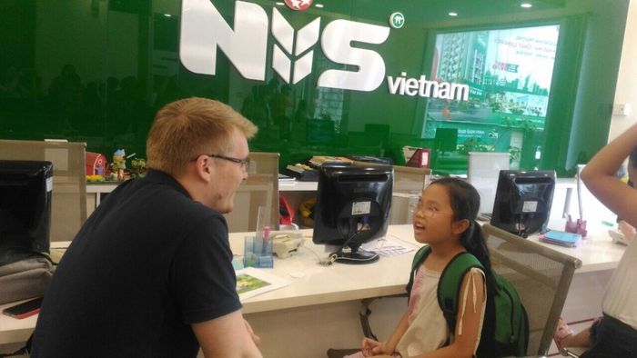 Hình ảnh lớp học tiêu chuẩn tại NIS
