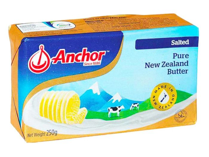 Hình ảnh bơ mặn Anchor - Vàng tươi rạng rỡ