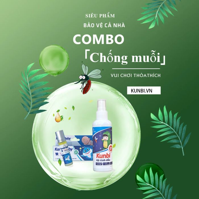 Hình ảnh chân thực lăn bôi Kunbi Baby - Người bạn đồng hành bảo vệ làn da bé yêu