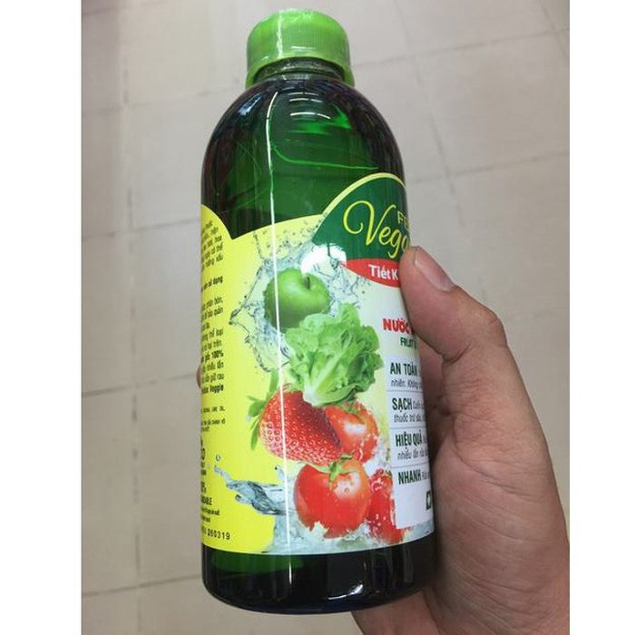 Hình ảnh chân thực Nước rửa rau củ Fedios Veggie - Người bạn đồng hành của mẹ thông thái