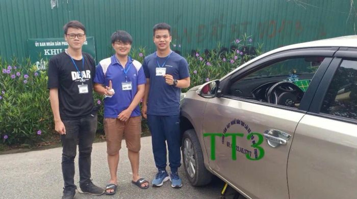 Hình ảnh thực tế đào tạo tại Trung Tâm Lái Xe Số 3 - Sở GTVT Hà Nội