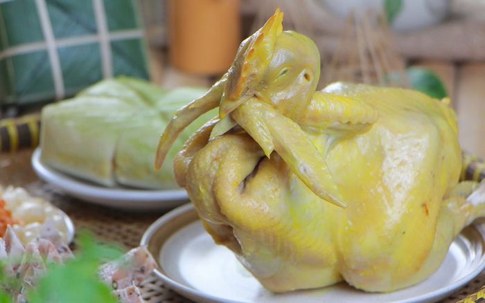 Gà luộc ảnh 3