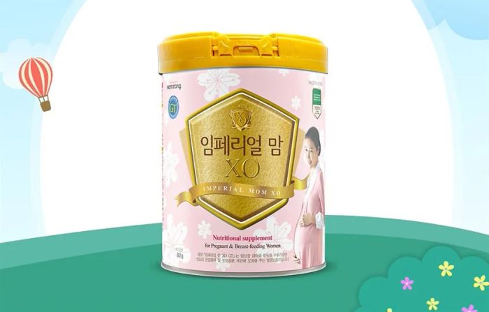 Bộ sưu tập hình ảnh đầy đủ về sữa XO Premium Hàn Quốc