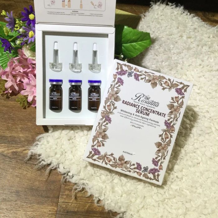 Hình ảnh Serum Rosanna - Tinh chất vàng cho làn da rạng ngời