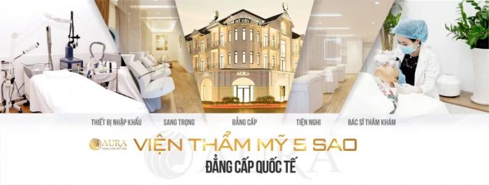 Không gian sang trọng tại Thẩm mỹ viện Aura