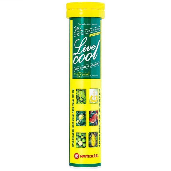 Bộ ảnh minh họa sản phẩm Livecool Nam Dược đa góc nhìn